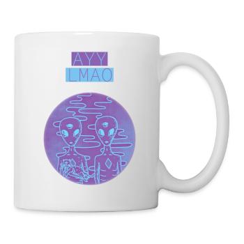 Ayy Lmao - Mug blanc - blanc - Droite