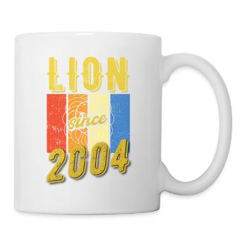 Léo 2004 Zodiac Cadeau d’anniversaire - Mug blanc - blanc - Droite