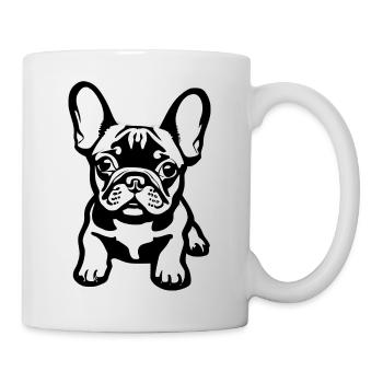 Propriétaires de chiens Chien Bulldog Chiens Propriétaires de chiens - Mug blanc - blanc - Droite
