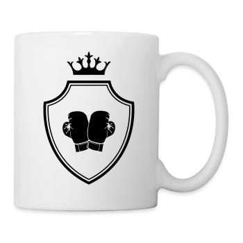 Boxer Crest - Mug blanc - blanc - Droite