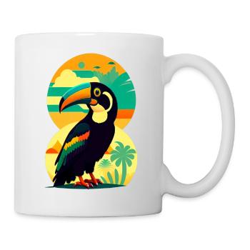 Toucan - Mug blanc - blanc - Droite