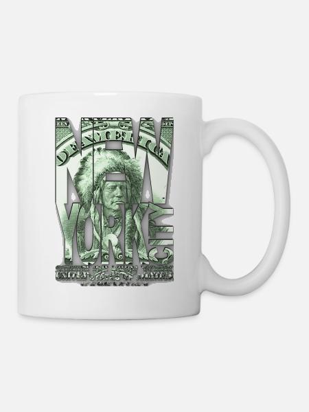 New York City souvenir - Mug blanc - blanc