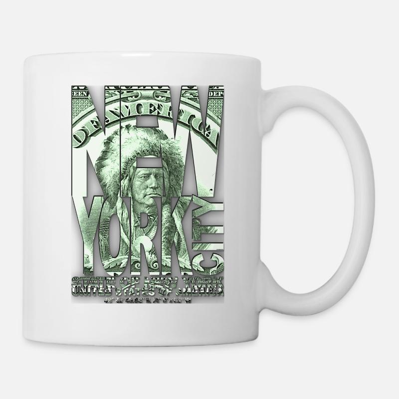 New York City souvenir - Mug blanc - blanc