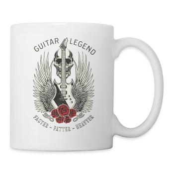 GITARREN-LEGENDE - Tasse - Weiß - Rechts