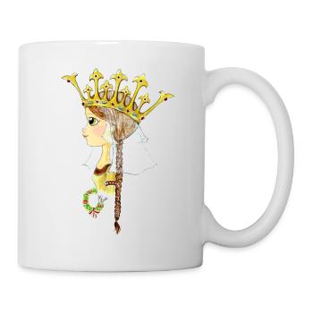Princesse Hedwige - Mug blanc - blanc - Droite