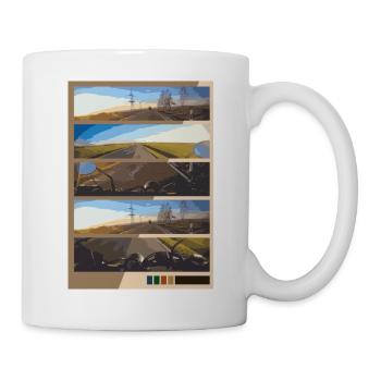 Travel Bilder - Tasse - Weiß - Rechts