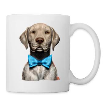 Labradorbesitzer Hundewelpe Labrador Retriever - Tasse - Weiß - Rechts