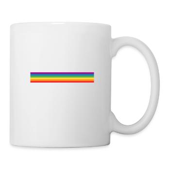 Pride-Bienenstock - Tasse - Weiß - Rechts