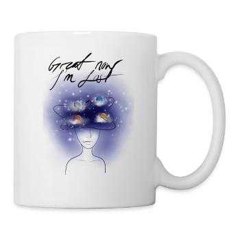 Lost in thought - Mug - white - Right