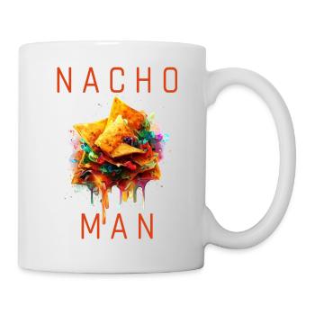 nacho man - Tasse - Weiß - Rechts