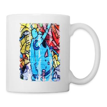 Graffiti style Splash hip hop colors painter color - Mug - white - Right