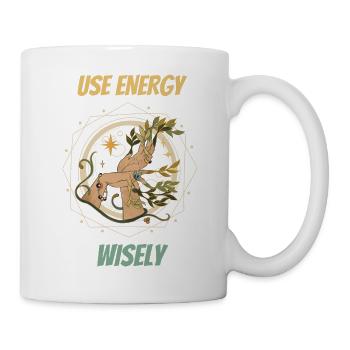 Use Energy Wisely: Elevate Spells Spooky season - Mug - white - Right