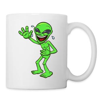 Laughing Alien - Mug - white - Right