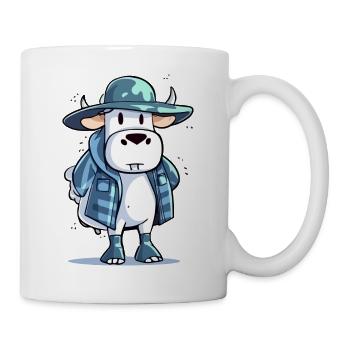 Kiku the cow - Mug - white - Right