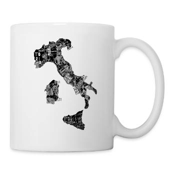 Stylish Italia Travel – Celebrate Italian Cities - Mug - white - Right