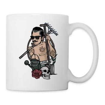 Gardener // Oldschool // Illustration - Mug - white - Right