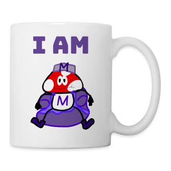 I am M - Tasse - Weiß - Rechts