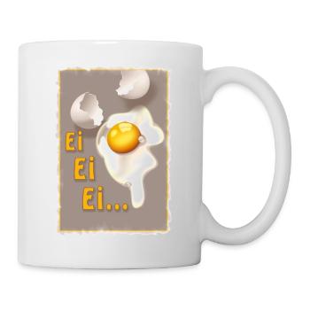 Eieiei - Tasse - Weiß - Rechts