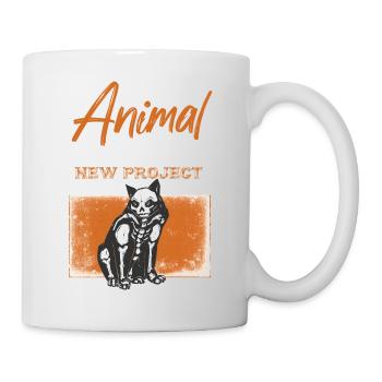 Lustiges Taxidermie und Tierpräparator Taxidermist - Tasse - Weiß - Rechts
