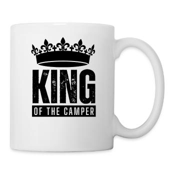 King of the Camper Partnershirt Couple - Mug - white - Right