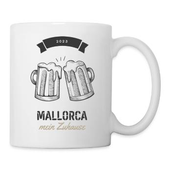 Mallorca mein Zuhause - Tasse - Weiß - Rechts