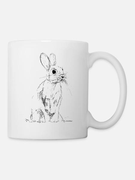 Lapin - Mug blanc - blanc