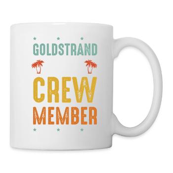 Équipe de fête Golden Sands - Mug blanc - blanc - Droite