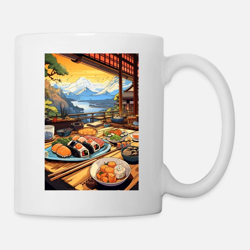 Suhsi pour toujours - Mug blanc - blanc