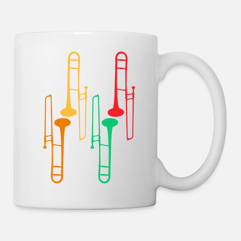 Trombone Collection - Trombone Player - Mug blanc - blanc