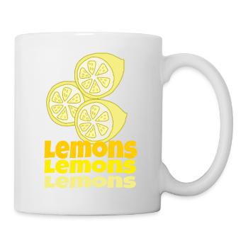 lemons - Tasse - Weiß - Rechts
