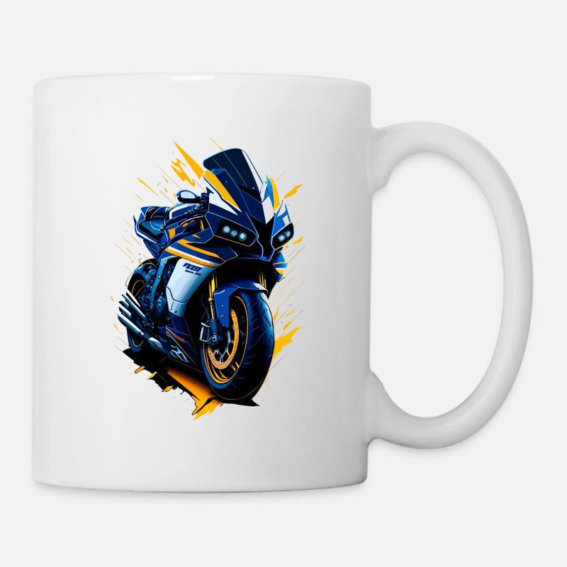 Moto sport - Mug blanc - blanc