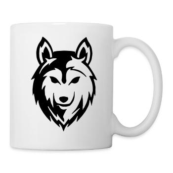 The wolf - Mug - white - Right