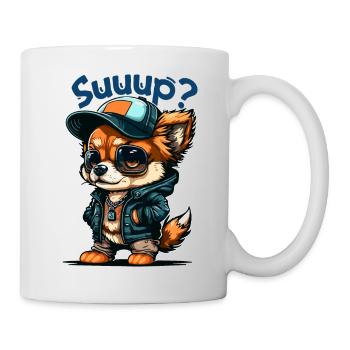 Suuup Hundewelpe - Tasse - Weiß - Rechts