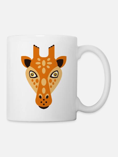 Wildtiere - Tasse - Weiß