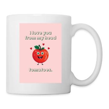 I LOVE YOU <3 - Mug - white - Right