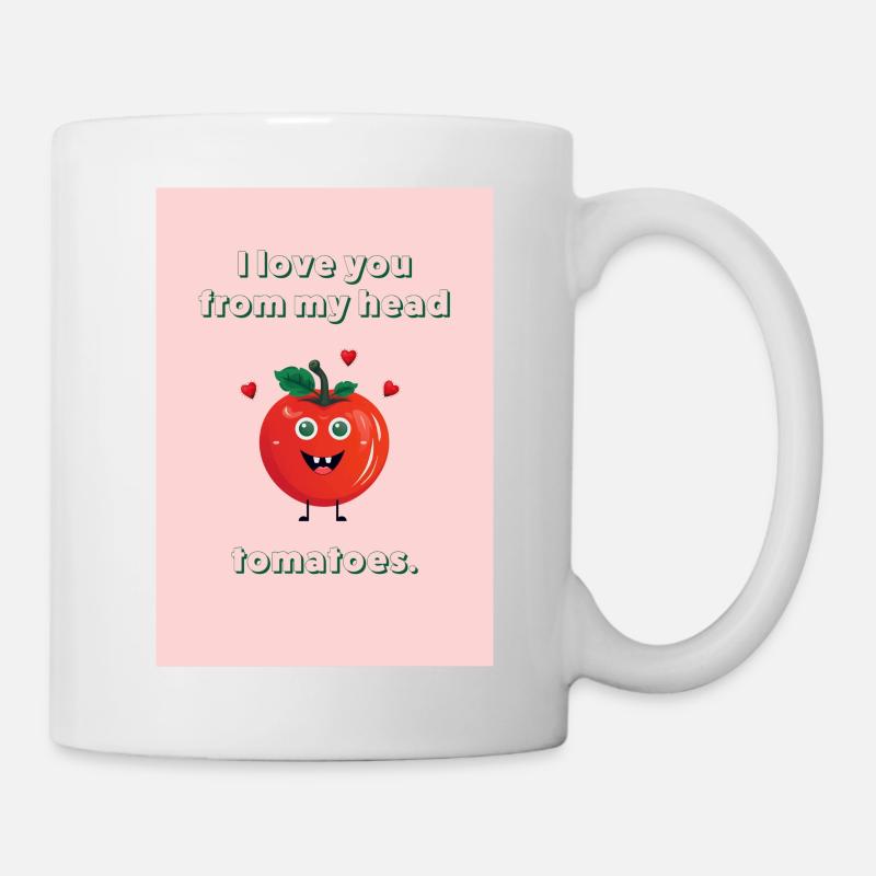 I LOVE YOU <3 - Mug - white