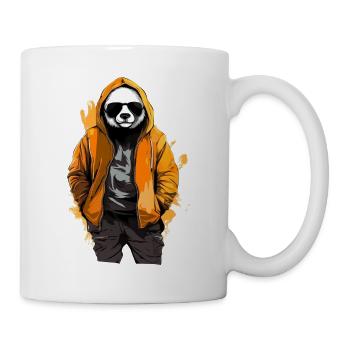 Panda big street style | Panda lovers - Mug - white - Right