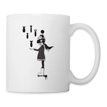 Girl with Bomb - Mug - white - Right