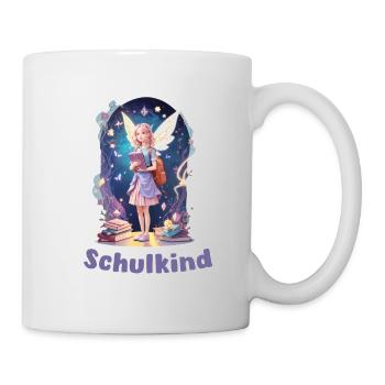 Schulkind - Einschulung - Fee - Erste Klasse - Tasse - Weiß - Rechts