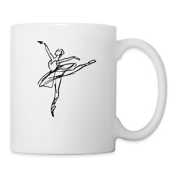 Ballerina - Mug - white - Right