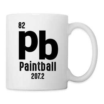 Paintball Airsoft - Mug blanc - blanc - Droite