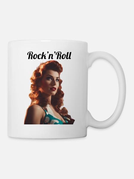 Pinup - Tasse - Weiß