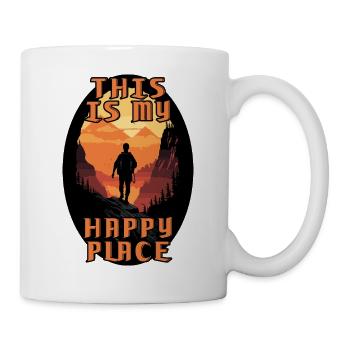 Sunset Serenity Trek - Mug - white - Right