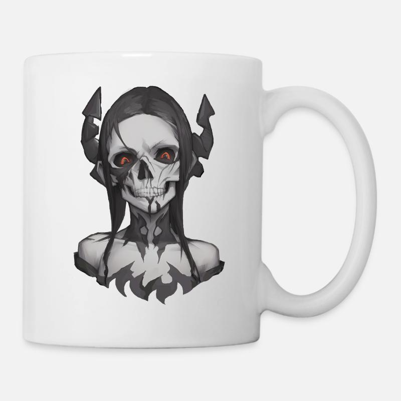 Halloween Hell Dance: Demonic Seduction - Mug - white