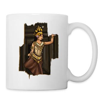 Cambodia Tradition Dance Khmer Apsara I Gift - Mug - white - Right