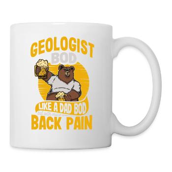 Géologue Bod Like A Dad Bod Funny Rock Collector - Mug blanc - blanc - Droite