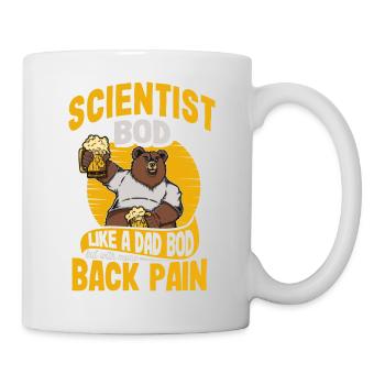 Scientifique Bod Like A Dad Bod Drôle de physique - Mug blanc - blanc - Droite
