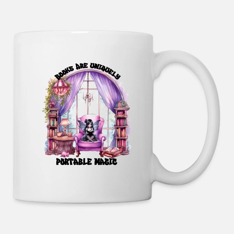 Portablemagic - Tasse - Weiß
