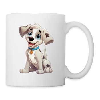 Dog Doggy Dog Lover Animal Cartoon Comic - Mug blanc - blanc - Droite