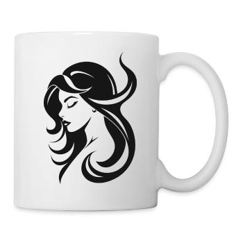 beauté simple - Mug blanc - blanc - Droite